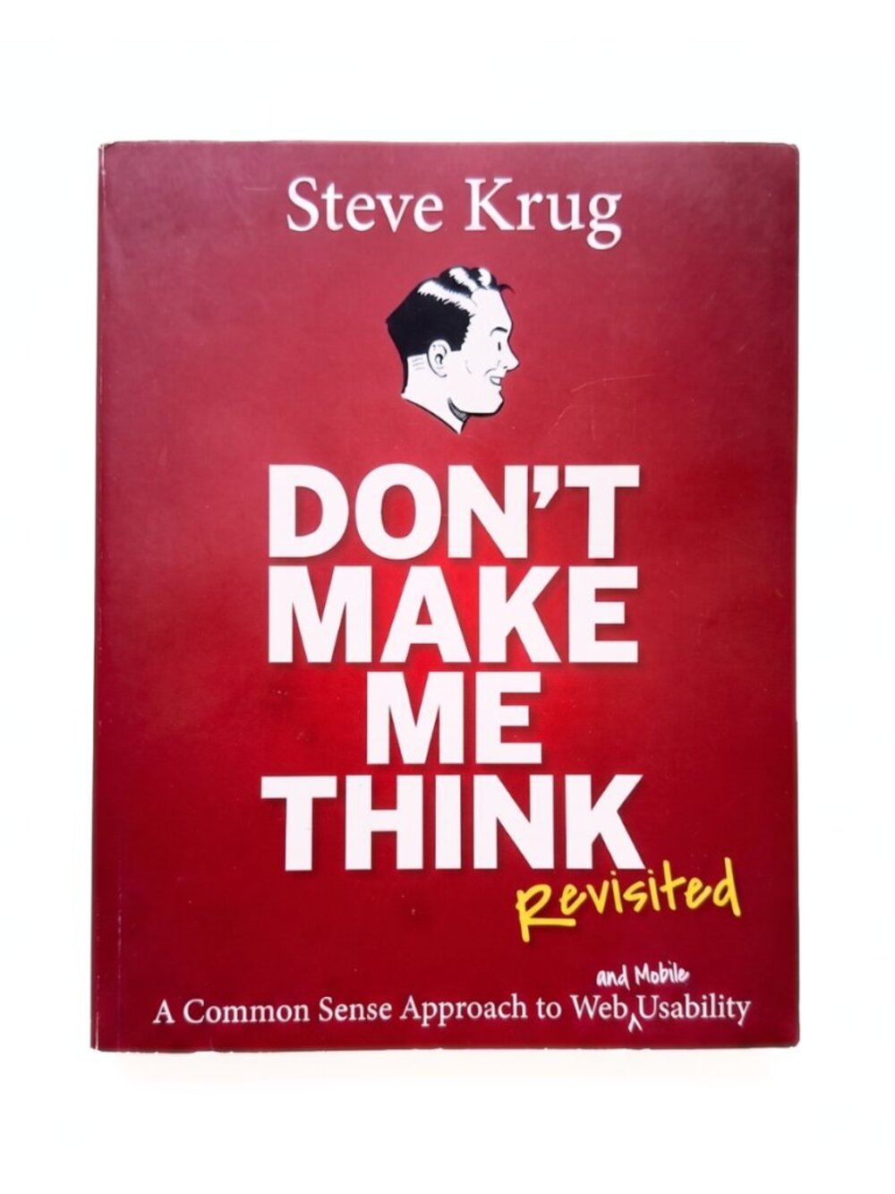 PAPERBACK Web Design - Don't Make Me Think, Revisited by Steve Krug - EUC